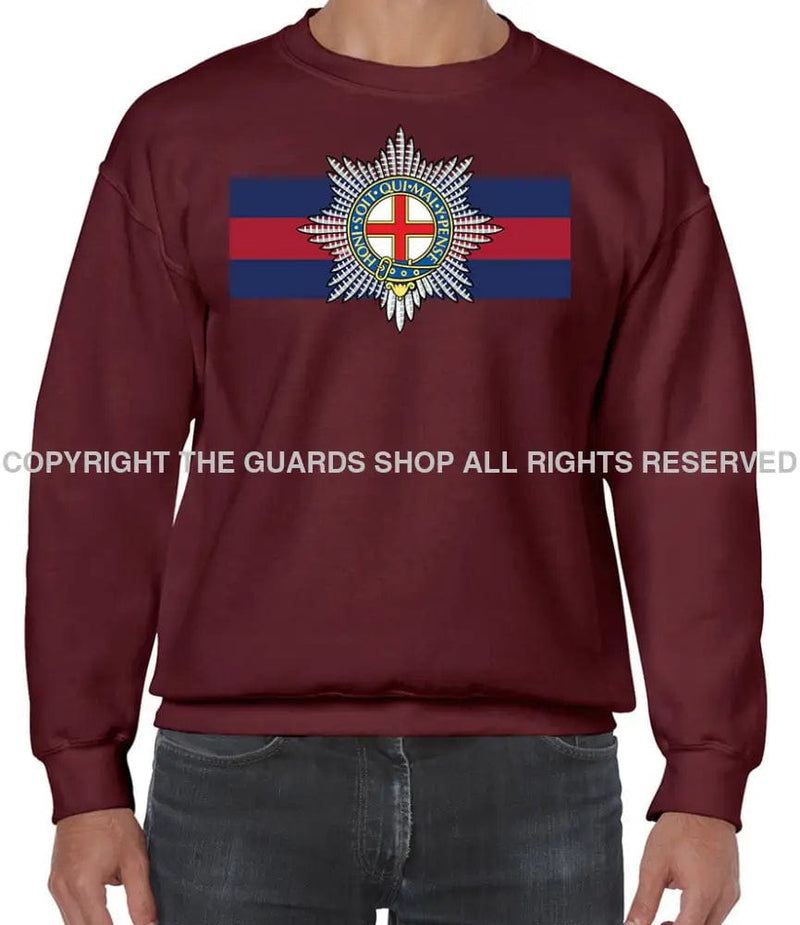 Coldstream Guards BRB Front Printed Sweater