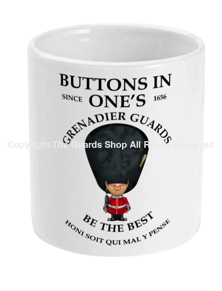 Grenadier Guards Buttons in Ones Ceramic Mug