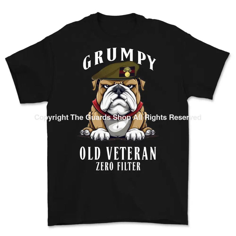 Grumpy Old Grenadier Guards Veteran Printed T-Shirt Small 34/36’ / Black