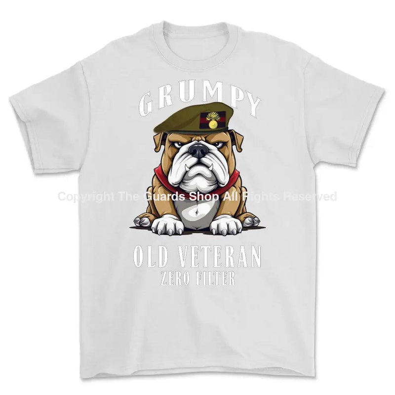 Grumpy Old Grenadier Guards Veteran Printed T-Shirt Small 34/36’ / White