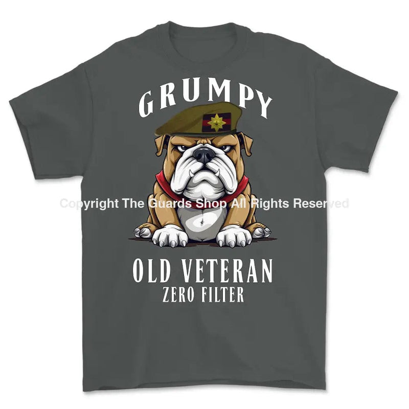 Grumpy Old Irish Guards Veteran Printed T-Shirt