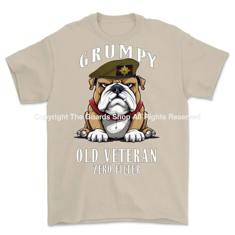 Grumpy Old Irish Guards Veteran Printed T-Shirt