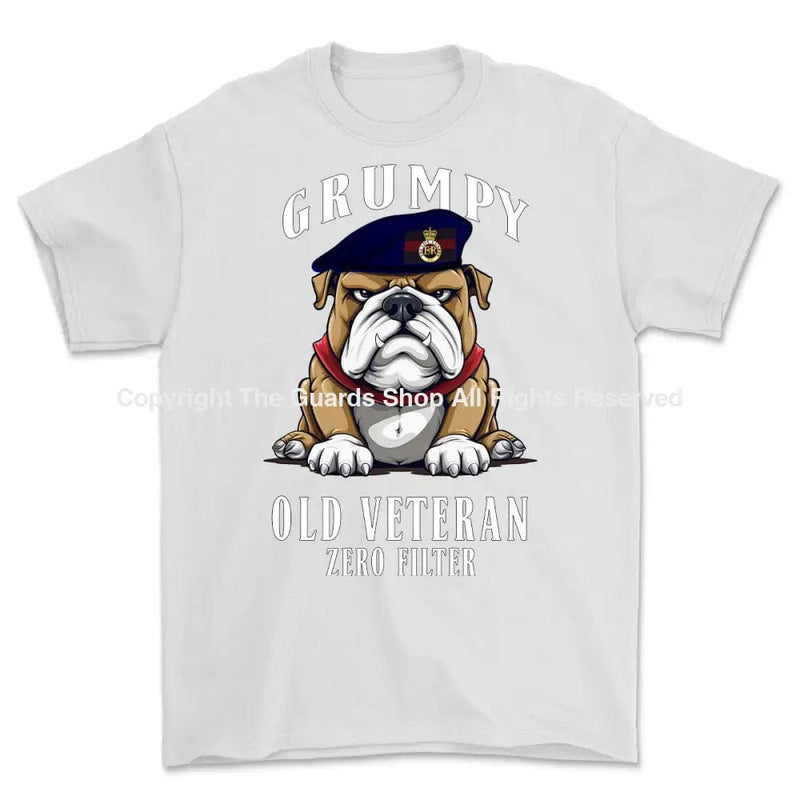 Grumpy Old Life Guards Veteran Printed T-Shirt