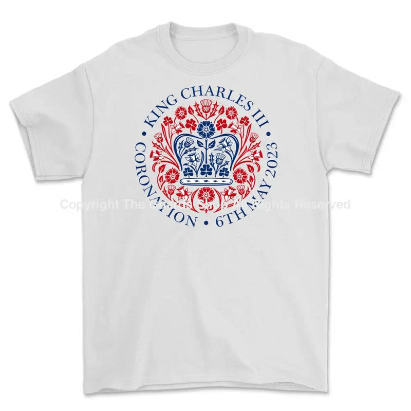 KING CHARLES III Official Coronation Printed T-Shirt