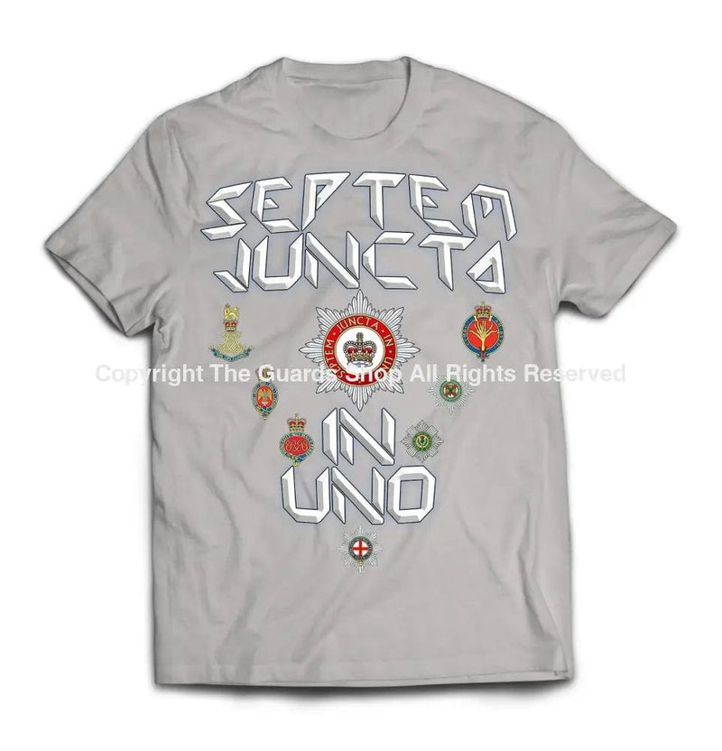 T-Shirt - Septem Juncta In Uno Guards Printed T-Shirt