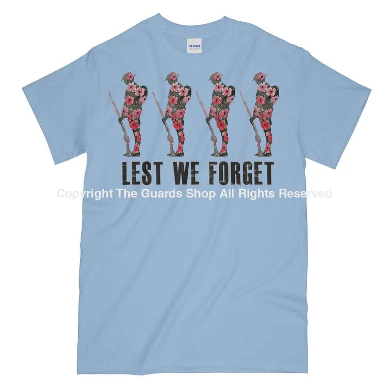 WW1 Tommy Lest We Forget Printed T-Shirt