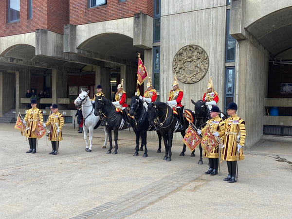 King Charles III Presents New Standards and Colour to the Army