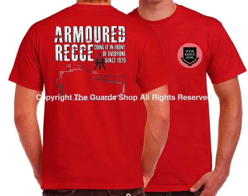 Armoured Recce Doing It In Front Of Everyone Double Print T-Shirt