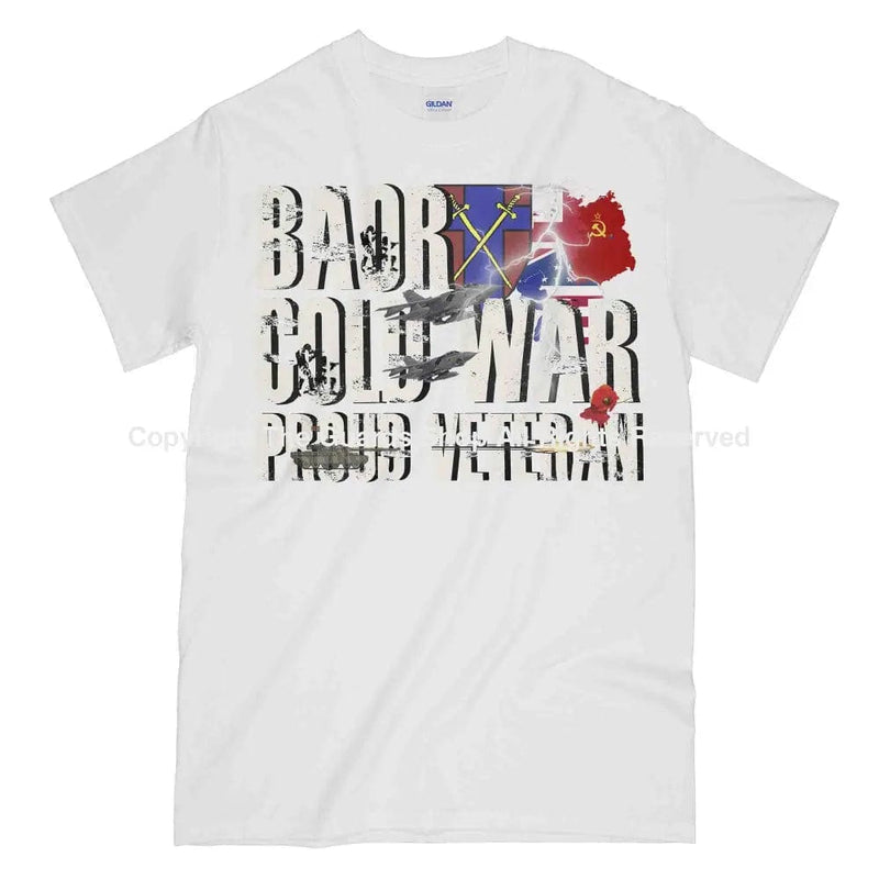 Baor Cold War Veteran Printed T-Shirt Small - 34/36’ / White
