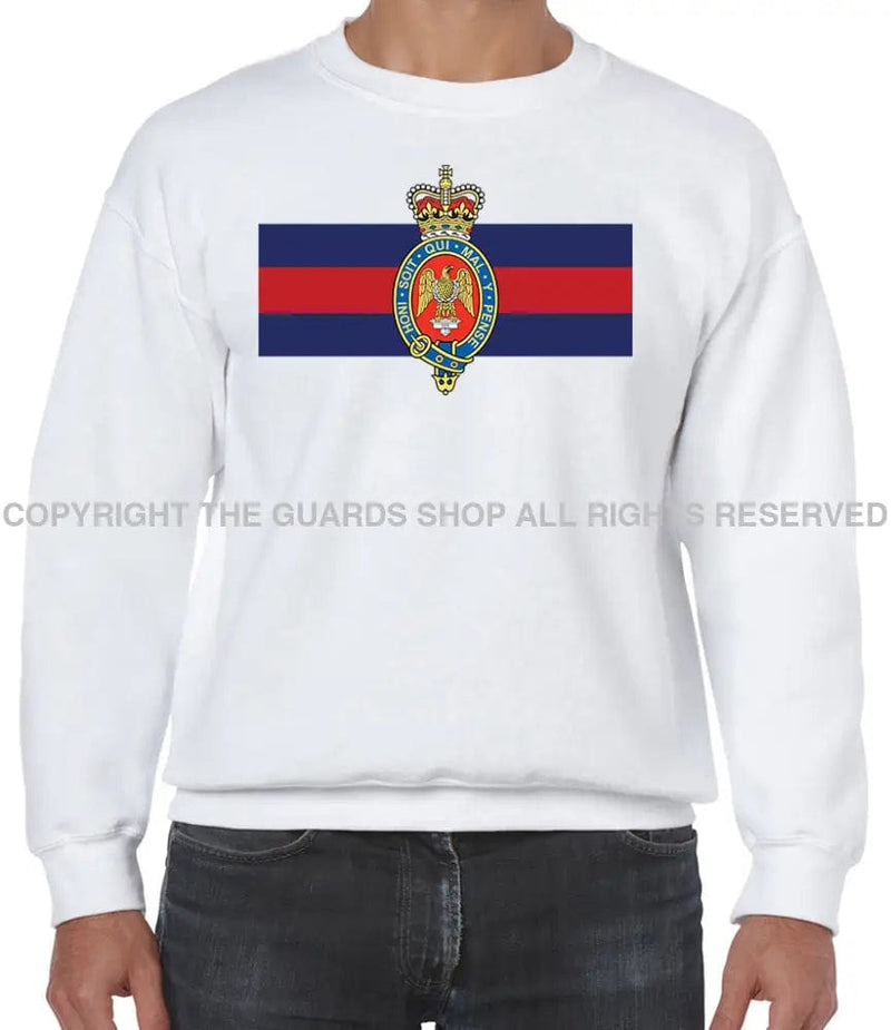 Blues And Royals Cypher Front Printed Sweater