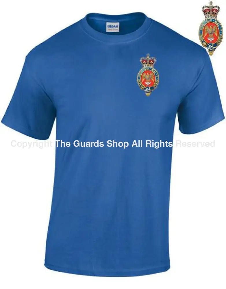 T-Shirt - Blues And Royals Embroidered T-Shirt