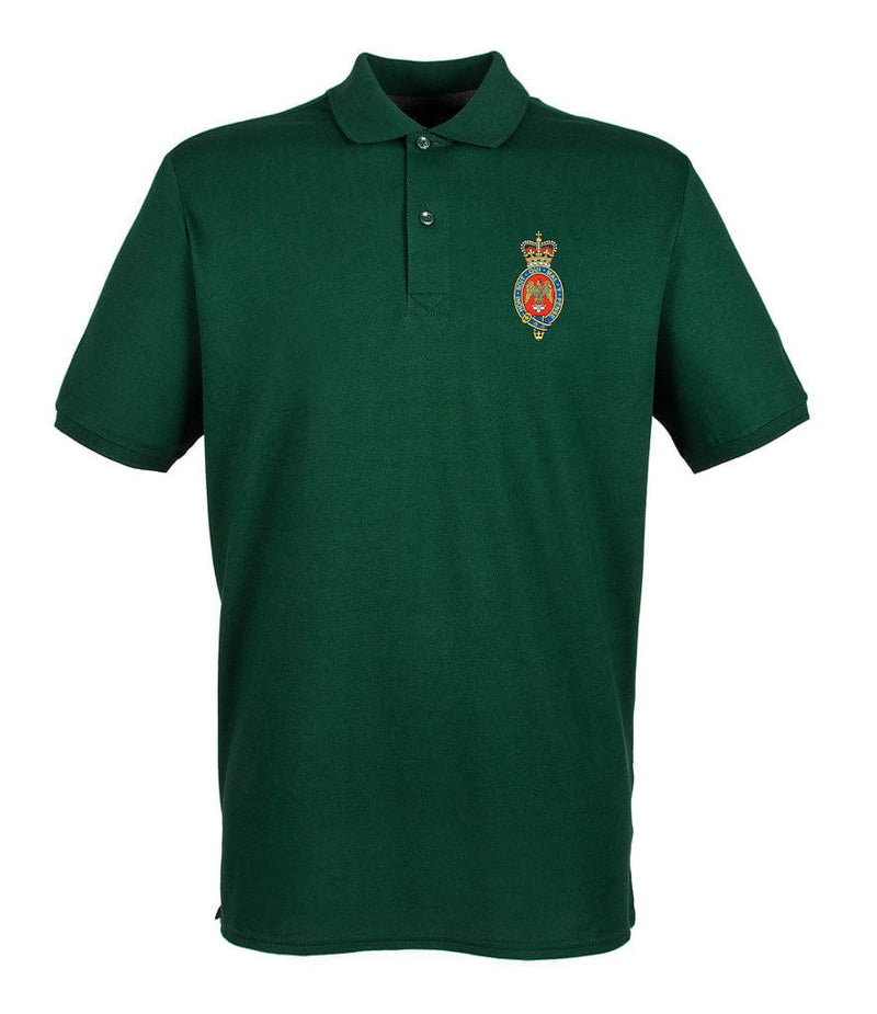 Blues and Royals Embroidered Pique Polo Shirt