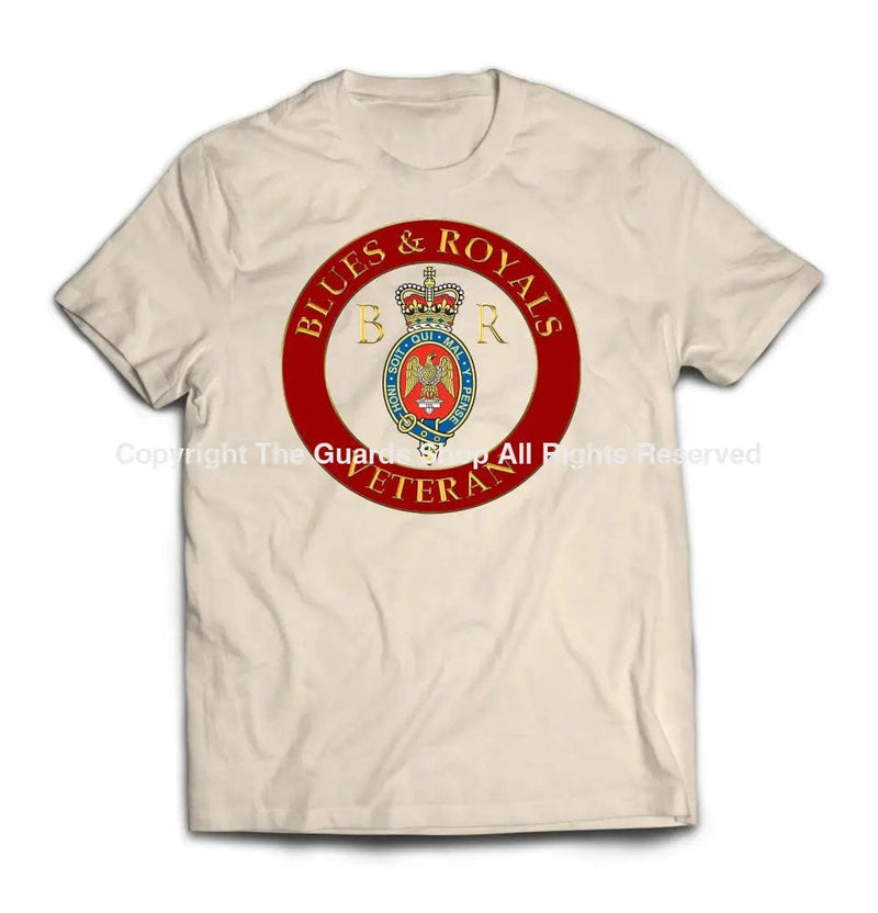 T-Shirt - The Blues And Royals Veteran 2 Printed T-Shirt