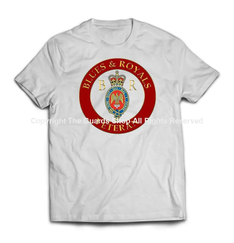 T-Shirt - The Blues And Royals Veteran 2 Printed T-Shirt