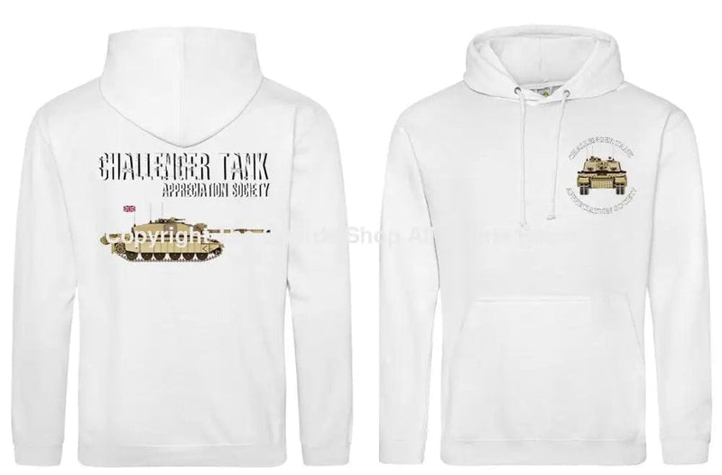 CHALLENGER TANK APPRECIATION SOCIETY Double Side Printed Hoodie