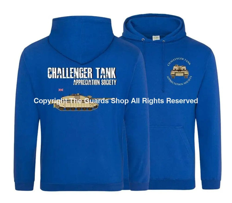 CHALLENGER TANK APPRECIATION SOCIETY Double Side Printed Hoodie
