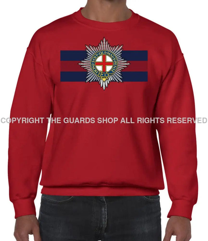 Coldstream Guards BRB Front Printed Sweater