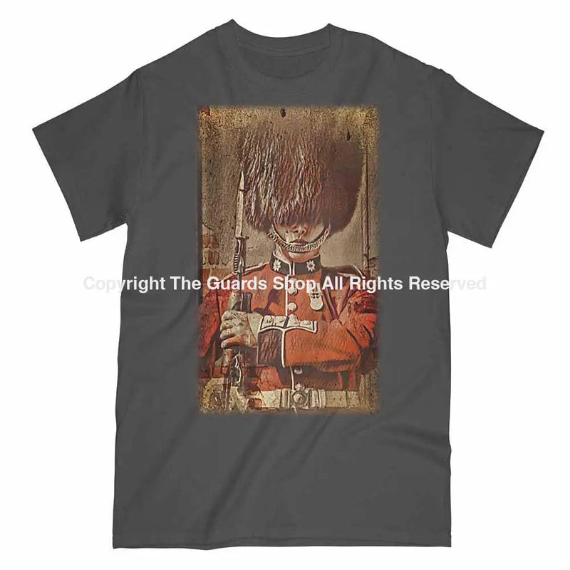COLDSTREAM GUARDS Guardsman Art Printed T-Shirt