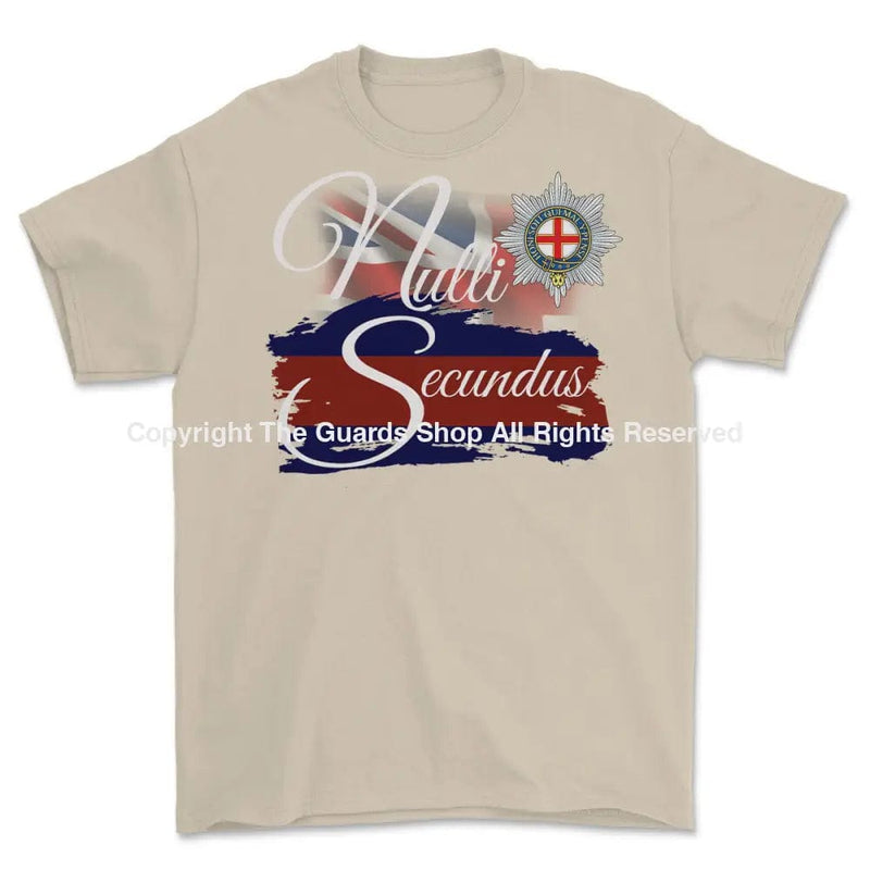 COLDSTREAM GUARDS Nulli Secundus BRB Printed T-Shirt