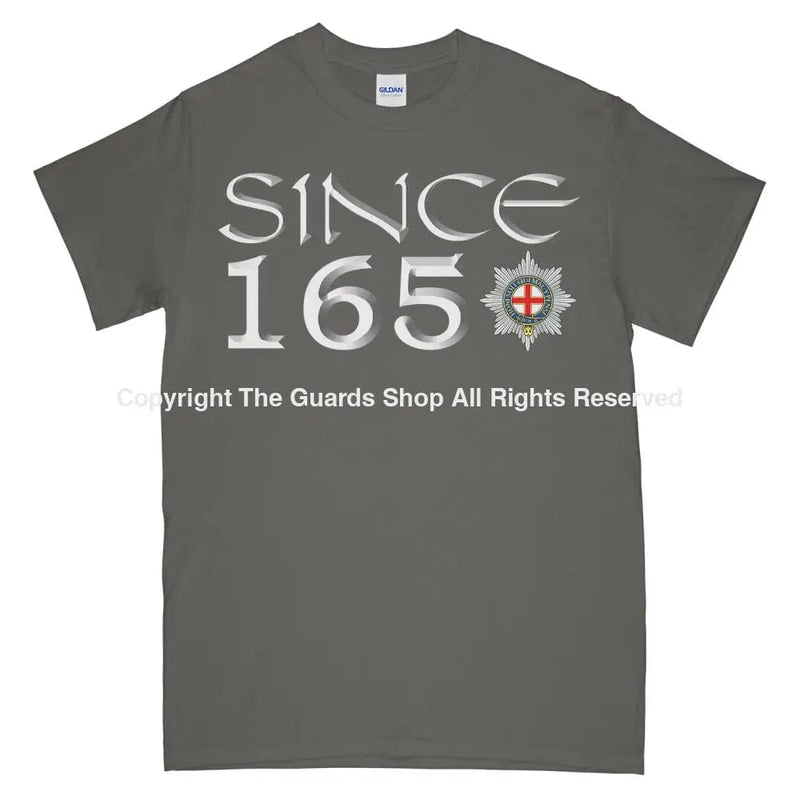 Coldstream Guards Since 1650 Printed T-Shirt Small 34/36’ / Charcoal