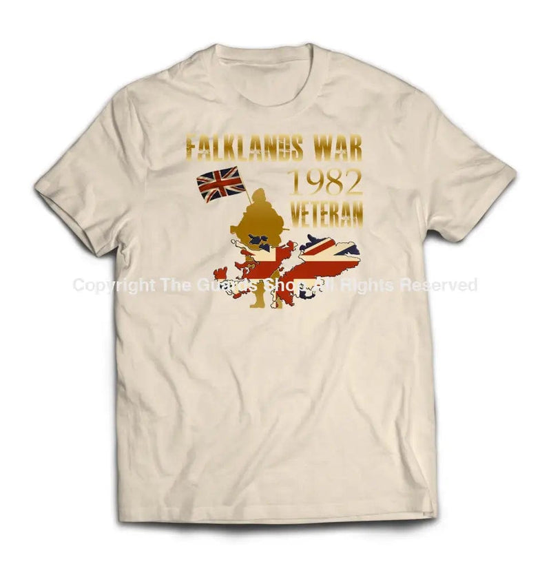 T-Shirt - Falklands War Veteran Printed T-Shirt
