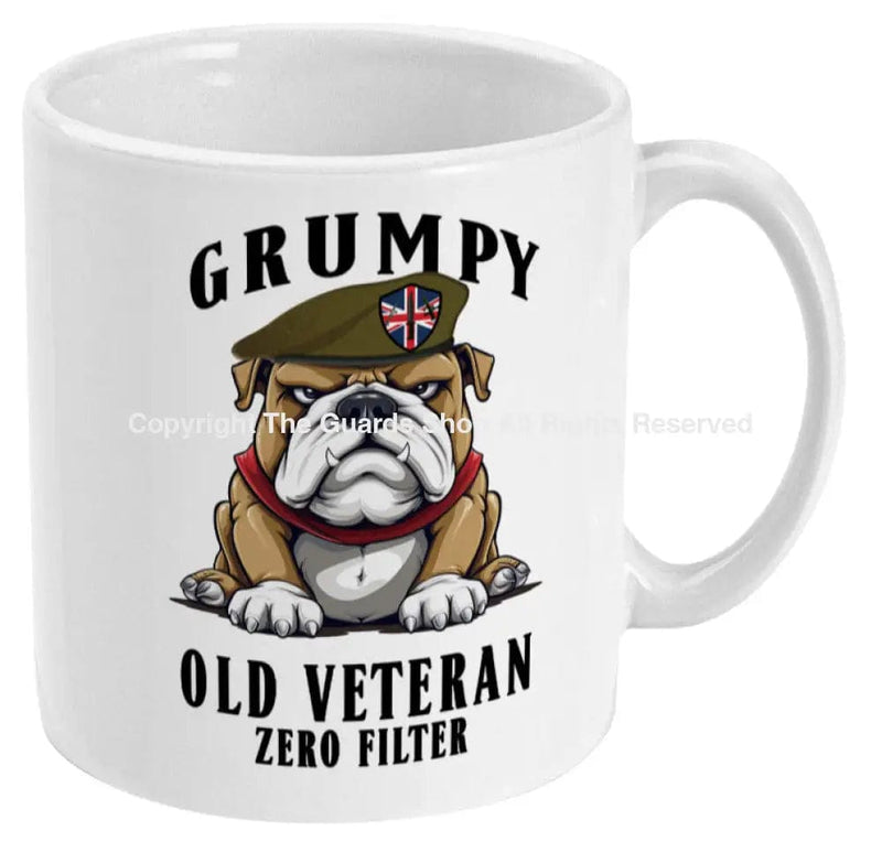 Grumpy Old British Army Veteran Ceramic Mug