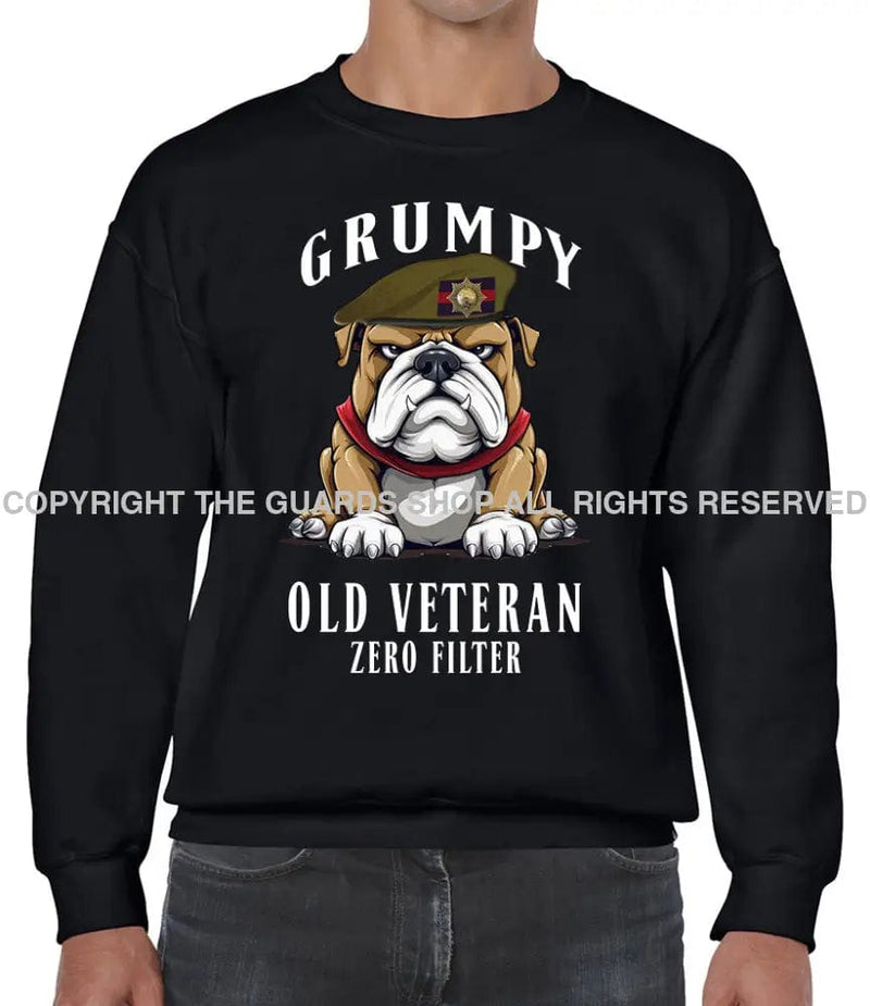 Grumpy Old Coldstream Guards Veteran Front Printed Sweater