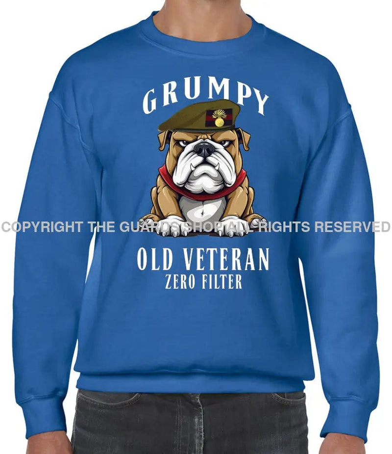 Grumpy Old Grenadier Guards Veteran Front Printed Sweater