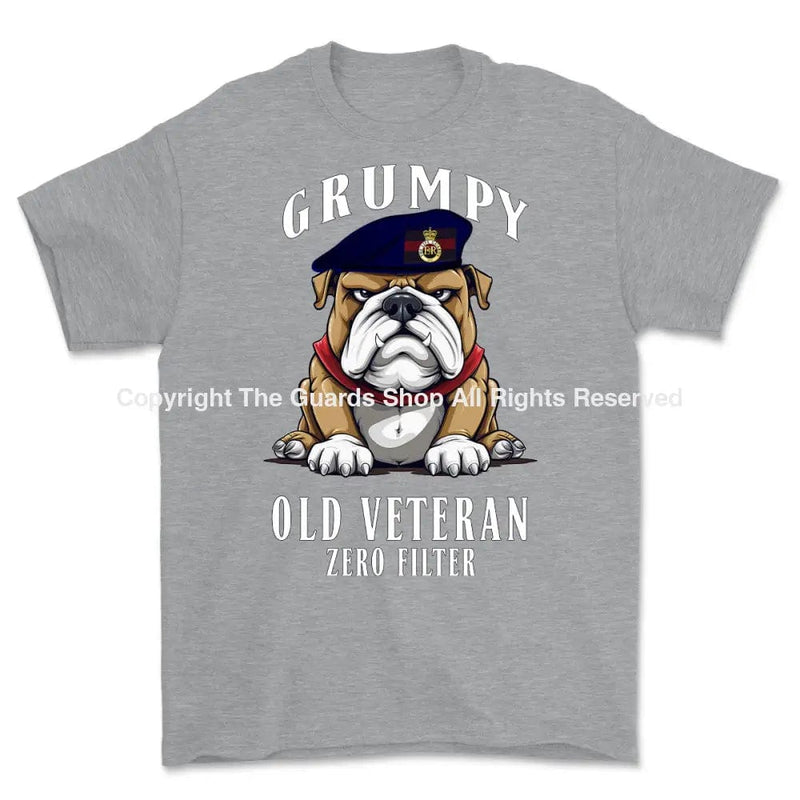 Grumpy Old Life Guards Veteran Printed T-Shirt