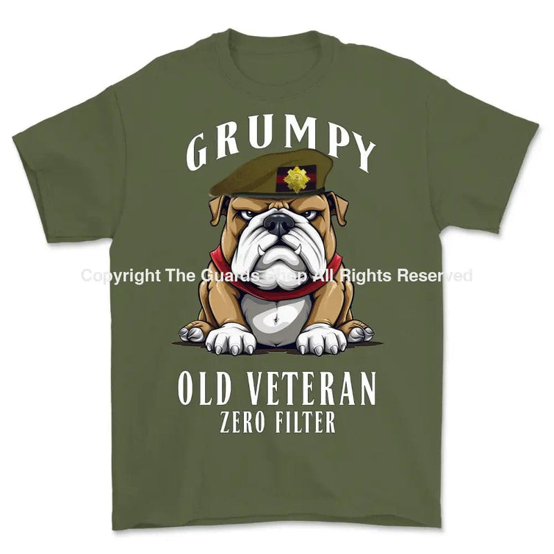 Grumpy Old Scots Guards Veteran Printed T-Shirt