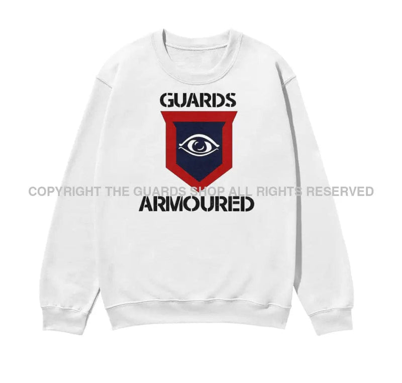 Guards Armoured Front Printed Sweater