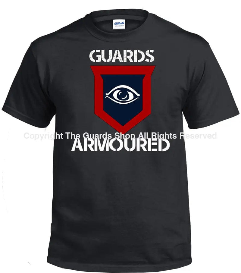 Guards Armoured Printed T-Shirt Small 34/36’ / Black