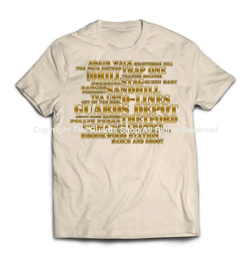 T-Shirt - THE GUARDS JARGON MASH-UP Printed T-Shirt