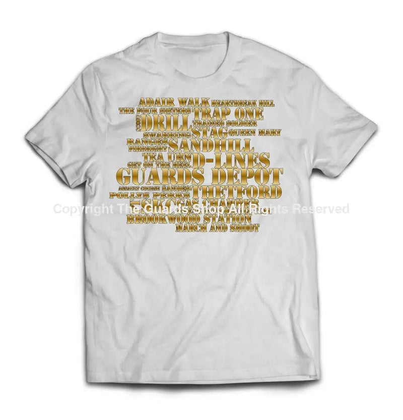 T-Shirt - THE GUARDS JARGON MASH-UP Printed T-Shirt
