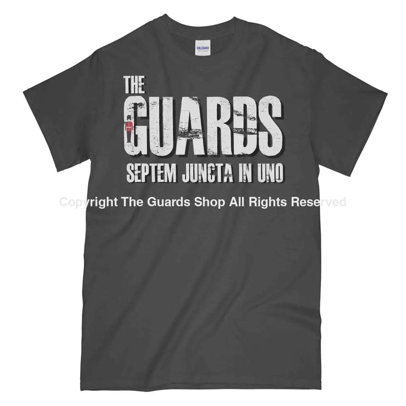 Guards Printed T-Shirt Small 34/36’ / Charcoal