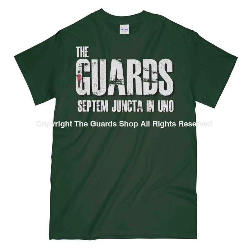 Guards Printed T-Shirt Small 34/36’ / Commando Green