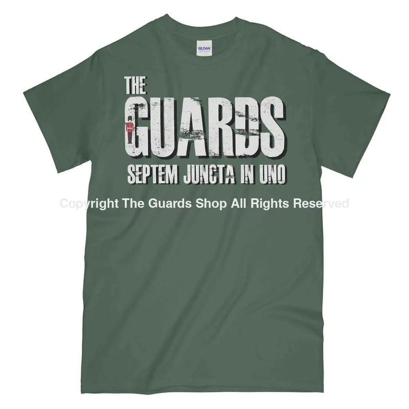 Guards Printed T-Shirt Small 34/36’ / Military Green