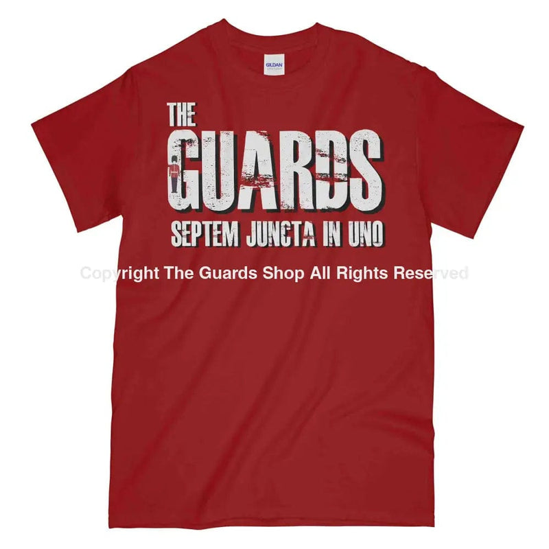 Guards Printed T-Shirt Small 34/36’ / Red