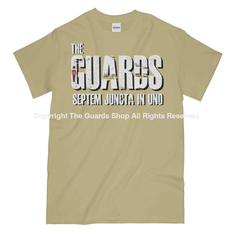 Guards Printed T-Shirt Small 34/36’ / Sand