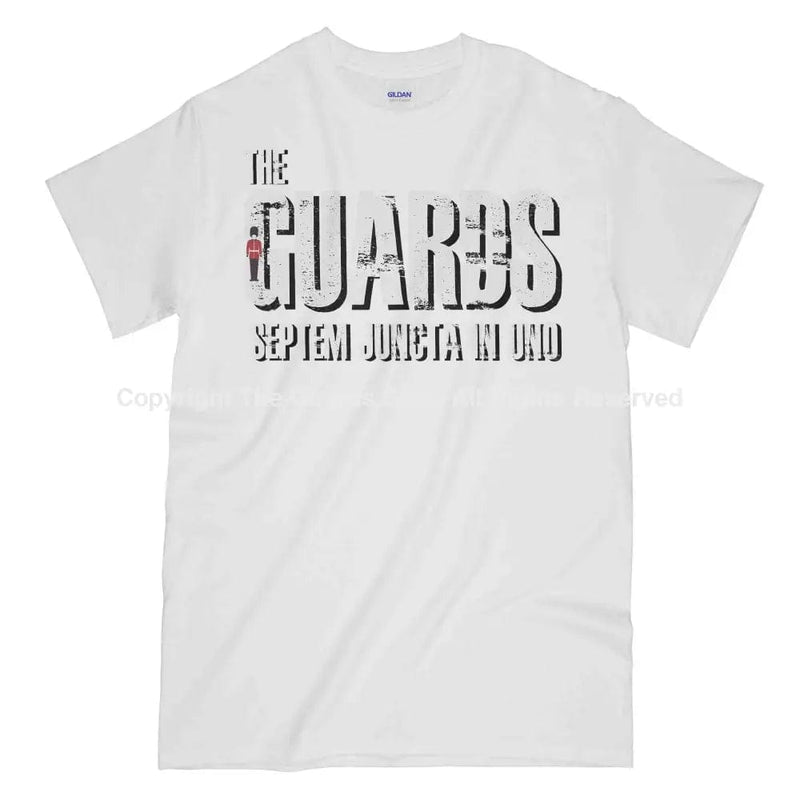 Guards Printed T-Shirt Small 34/36’ / White