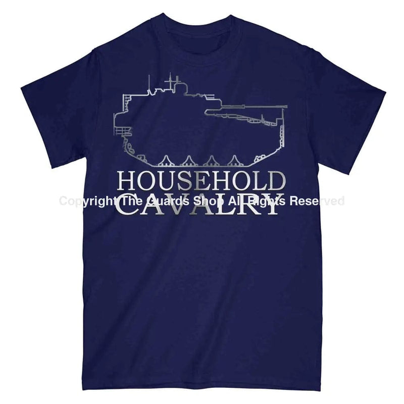HOUSEHOLD CAVALRY ARMOURED Printed T-Shirt
