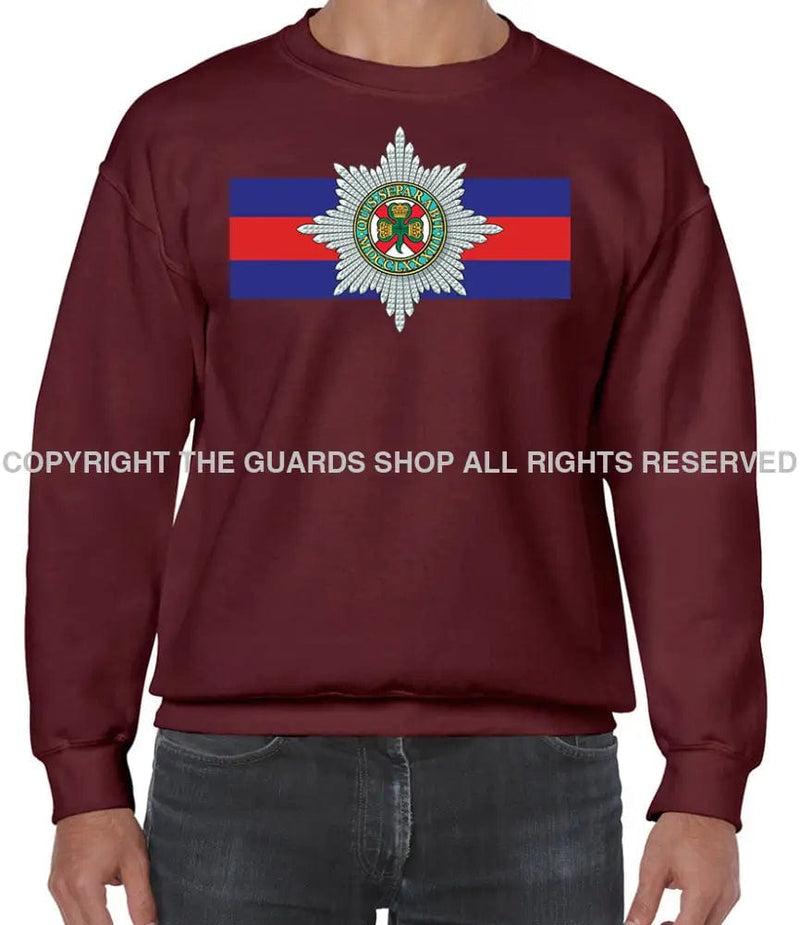 Irish Guards BRB Front Printed Sweater