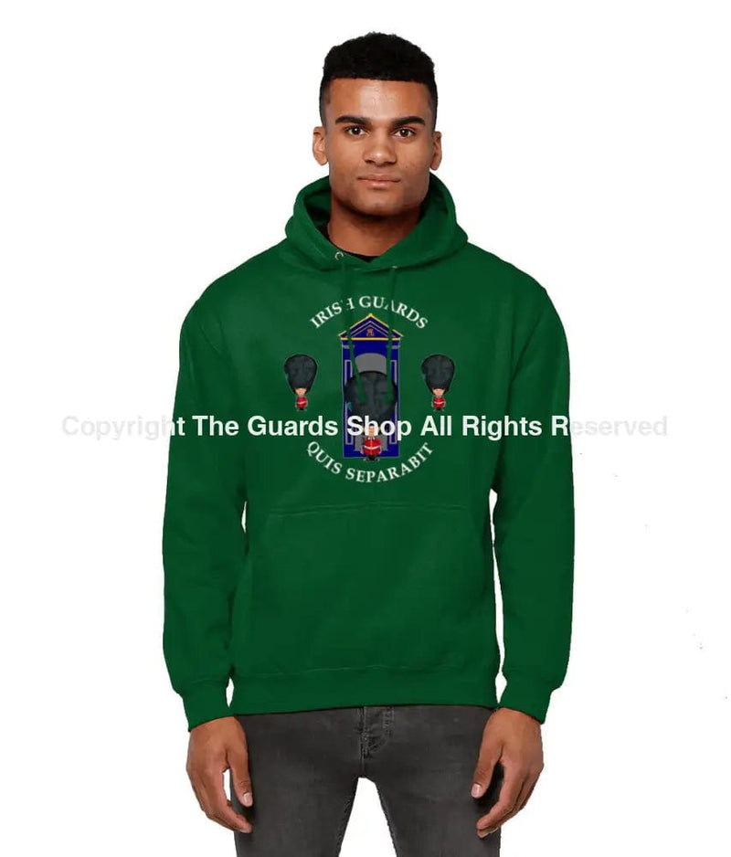 IRISH GUARDS ON SENTRY Front Printed Hoodie