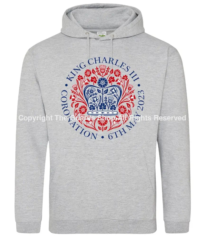 KING CHARLES III Official Coronation Front Printed Unisex Hoodie