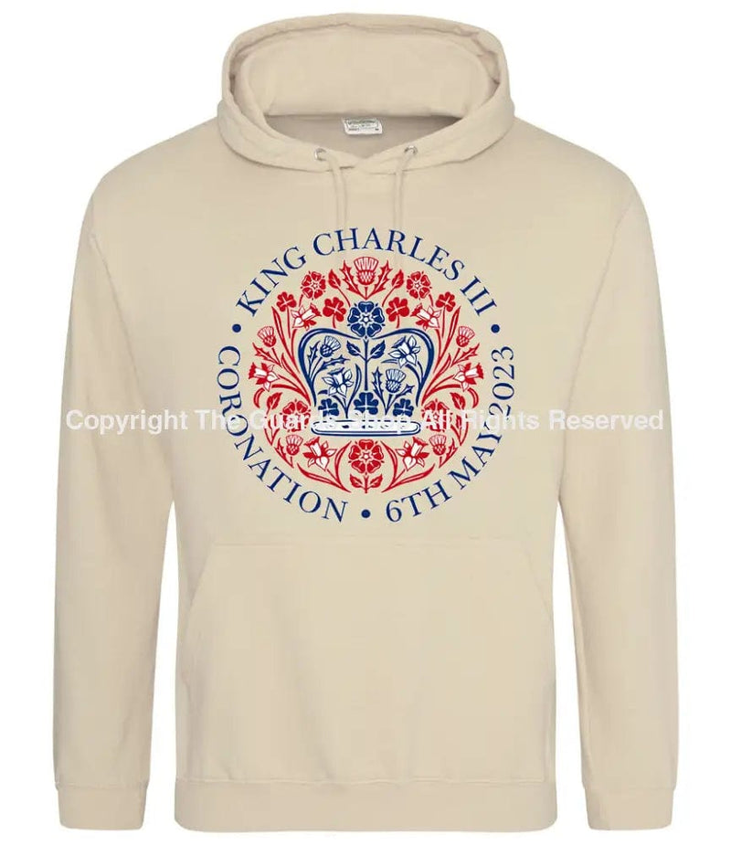 KING CHARLES III Official Coronation Front Printed Unisex Hoodie