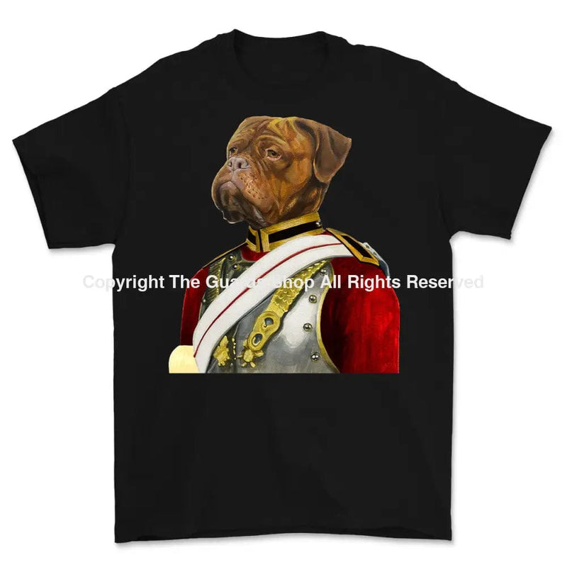 The Life Guards Ceremonial Dog Art Printed T-Shirt