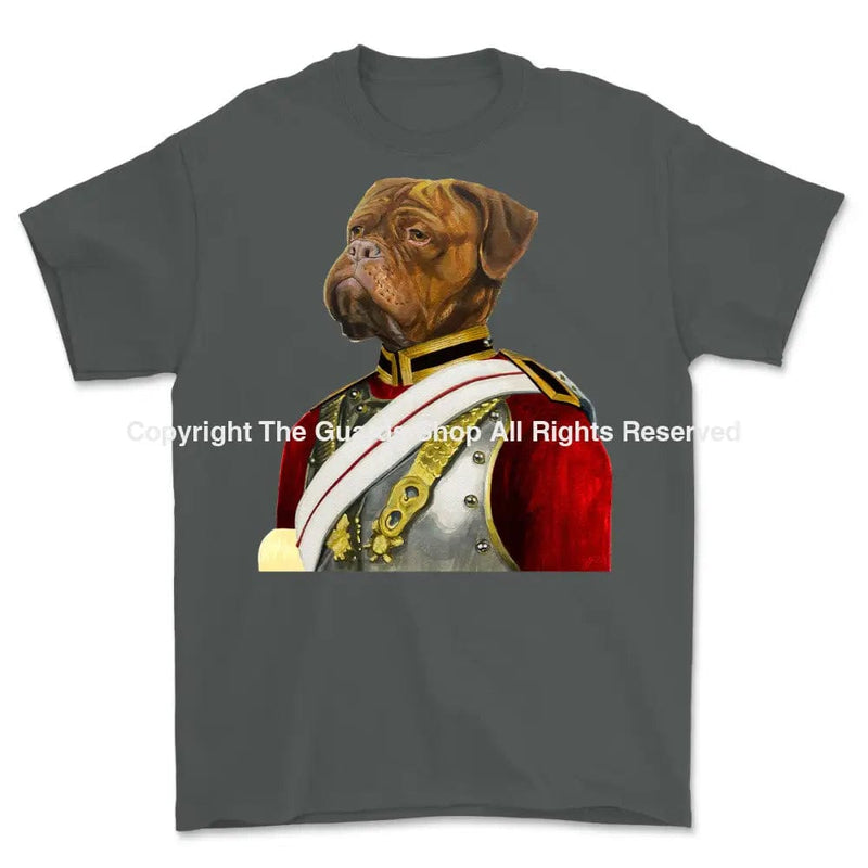 The Life Guards Ceremonial Dog Art Printed T-Shirt