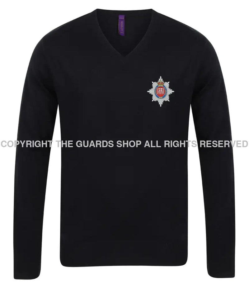 London Guards Lightweight V Neck Sweater