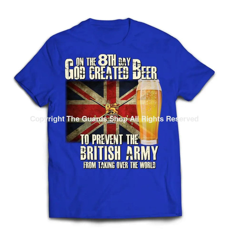 T-Shirt - On The 8th Day British Army Printed T-Shirt