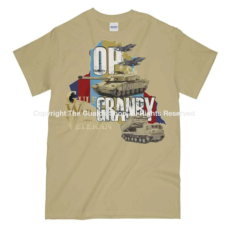 OP GRANBY GULF WAR VETERAN Printed T-Shirt